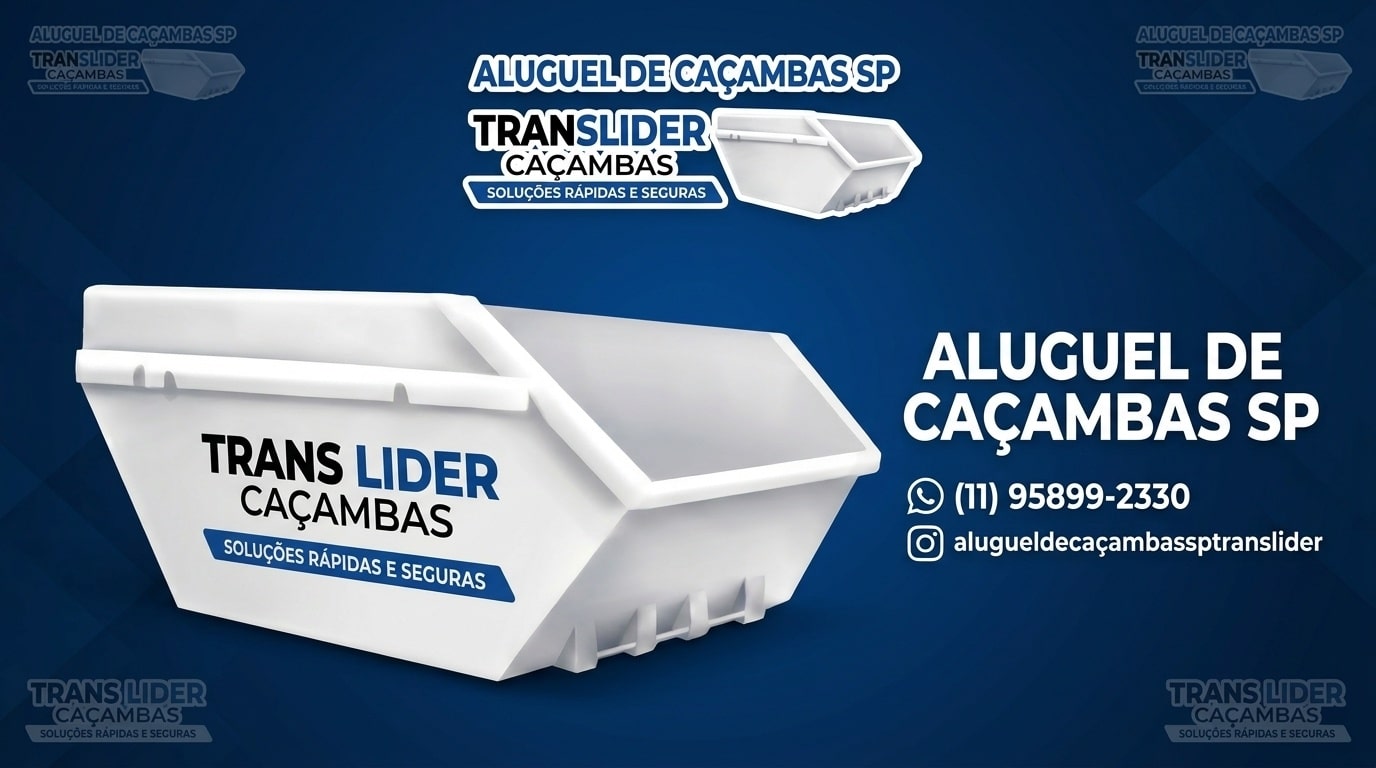 Dicas para descarte correto de entulho com a Translider Caçambas