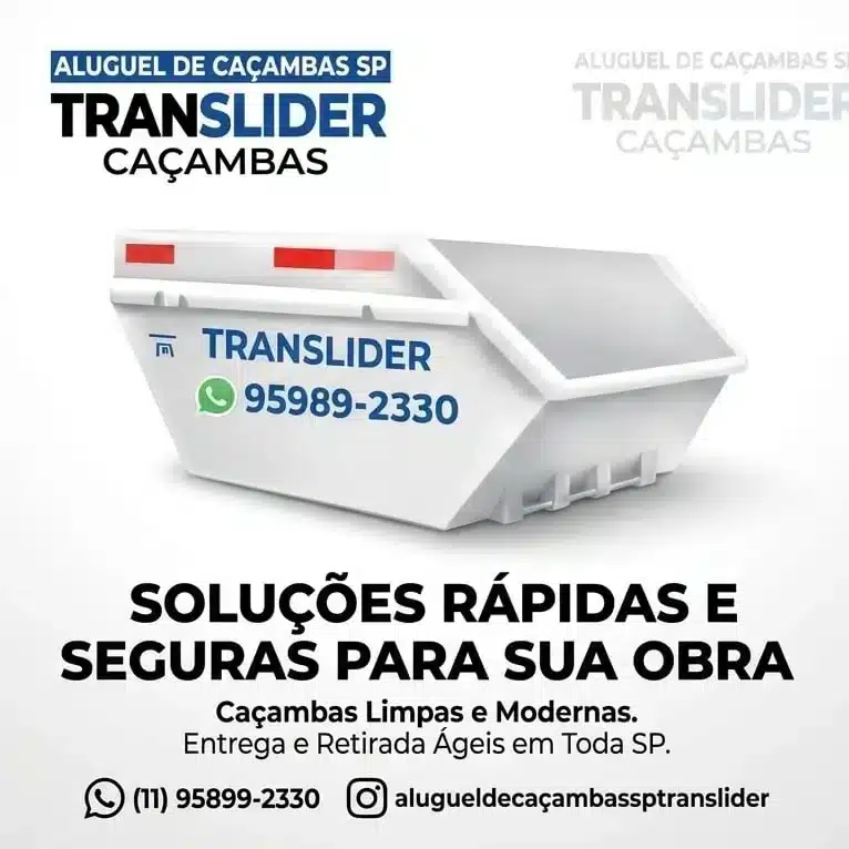 Aluguel de Caçamba em SP